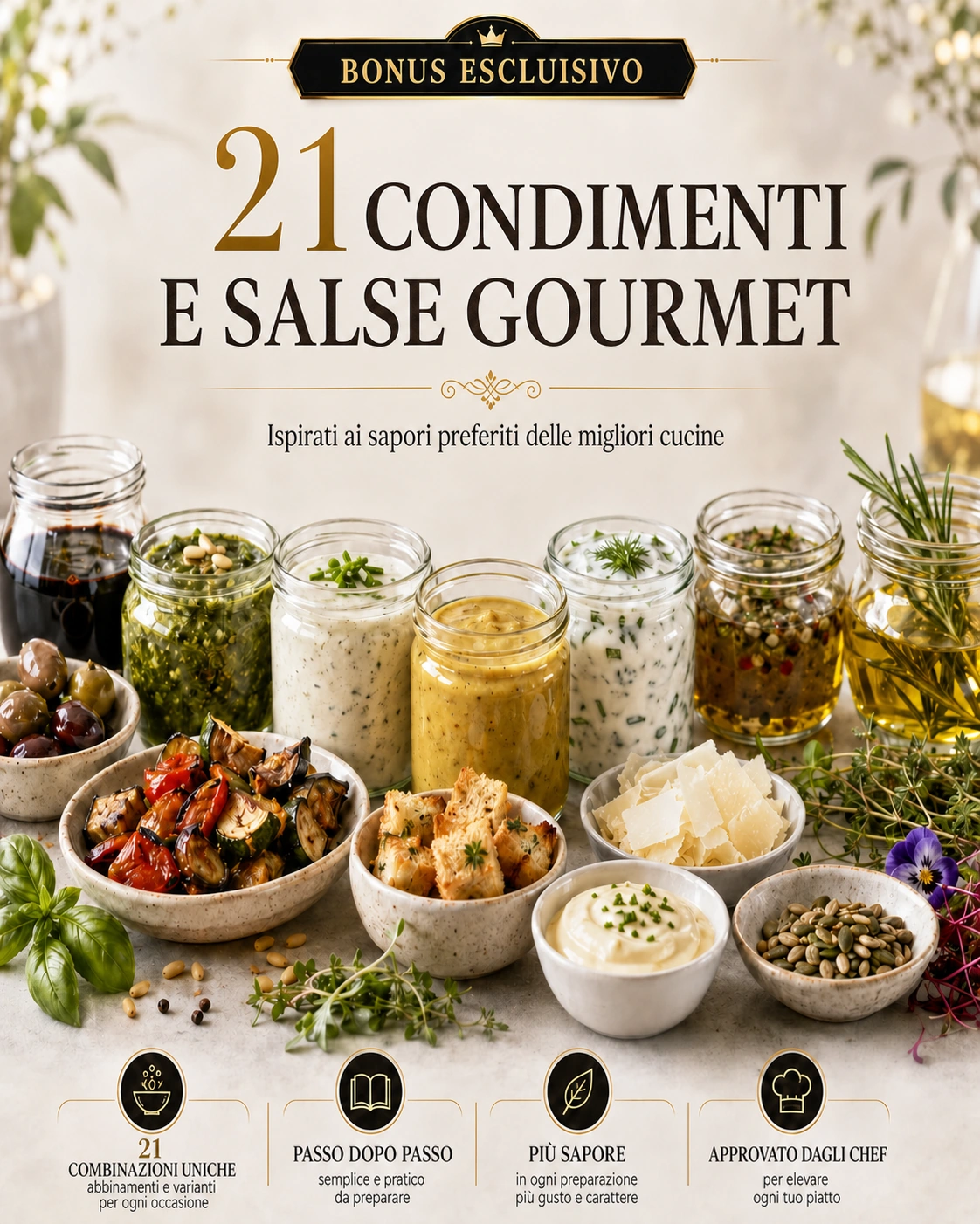 21 condimenti e salse gourmet: ispirati ai sapori preferiti delle migliori cucine
