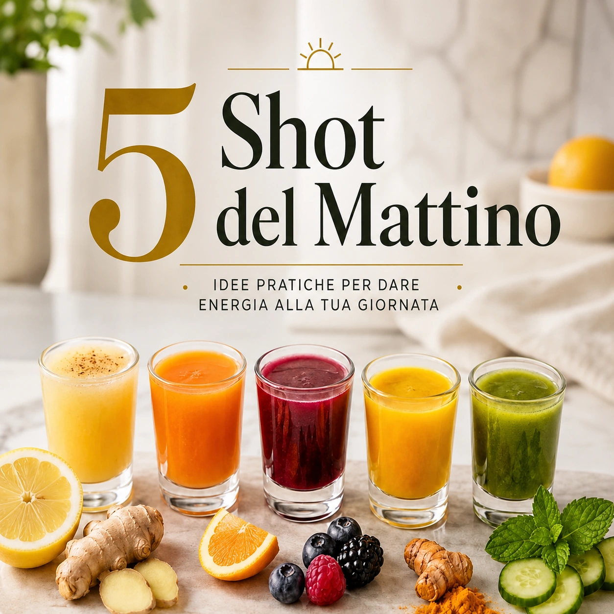 5 scatti mattutini